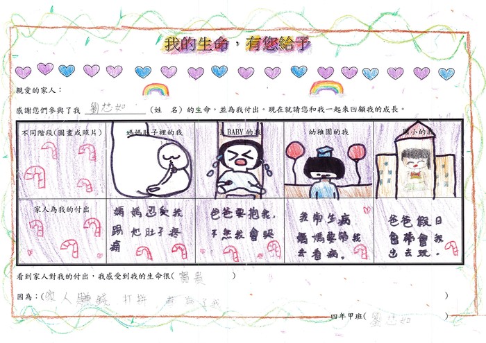 我的生命，有您給予