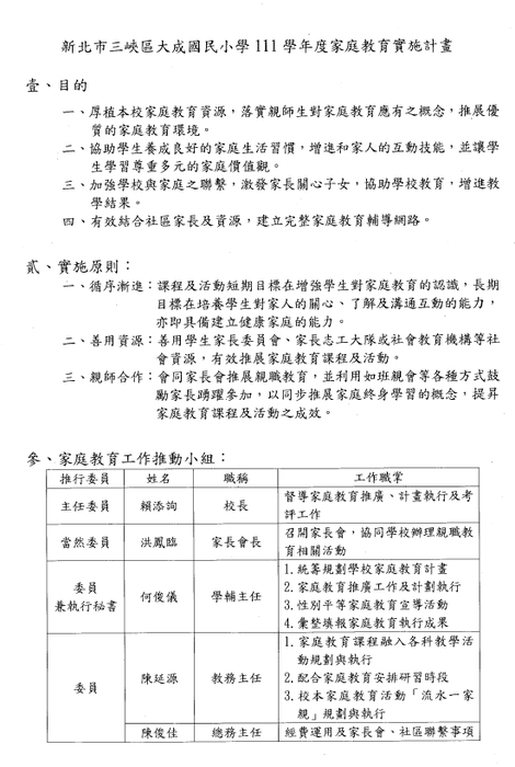 家庭教育計畫P1