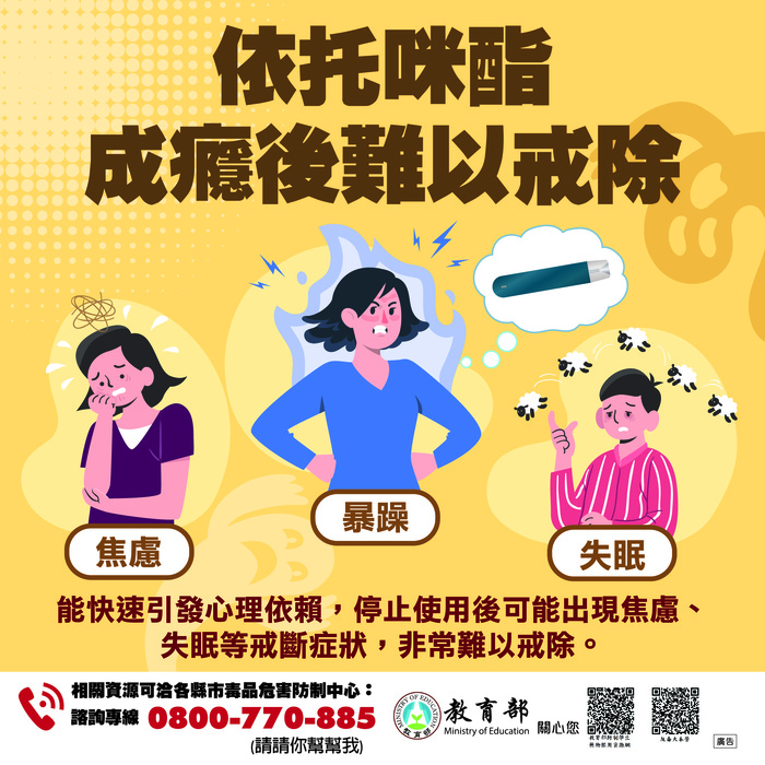 新型態電子煙彈(含依托咪酯)」及相關罰則宣導.7