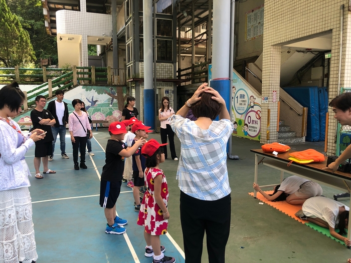 防災避難體驗學習1